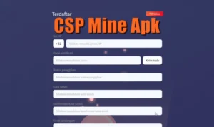 Aplikasi CSP Mine, Sumber Penghasilan atau Jebakan Uang Pengguna?