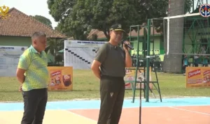 Peringati Hari Jadi ke-78, Pusdikhub TNI AD Gelar Turnamen Bola Voli