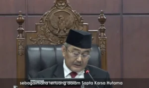 Mekanisme Pemilihan Ketua MK Pengganti Anwar Usman, Fajar: Secara Musyawarah Mufakat Mekanisme Pemilihan Ketua MK Pengganti Anwar Usman, Fajar: Secara Musyawarah Mufakat