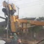 Sebuah Crane Terbalik Seperti Transformer di Kabupaten Bogor Sebuah Crane Terbalik Seperti Transformer di Kabupaten Bogor