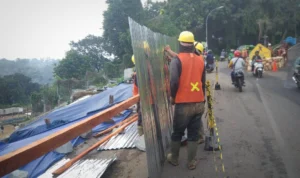 Penanganan Longsor di Area Underpass Stasiun Batutulis Libatkan Pihak Kontraktor