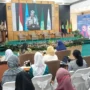 Wakil Wali Kota Bogor, Dedie A. Rachim saat membuka Lomba Presenter Tingkat Nasional di Aula Universitas Ibn Khaldun (UIKA) Bogor, Senin (20/11).