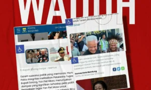 Laman Pemkot Bandung diretas / Tangkapan Layar Instagram Jabar Ekspre