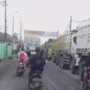 Antrean truk tambang di Jalan Parung Panjang, Rabu 22 November 2023.