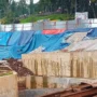 Tebingan di kawasan Batutulis, Kecamatan Bogor Selatan, Kota Bogor yang dilanda longsor beberapa hari lalu.