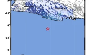 Gempa Magnitudo 4,0 Guncang Kabupaten Pangandaran / BMKG