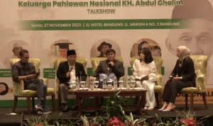 Dok. Pemprov Jabar gelar Sarasehan bersama keluarga KH Abdul Chalim. Senin (27/11). Foto. Sandi Nugraha.