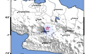 Gempa 2,1 Magnitudo Guncang Cianjur, Tidak Ada Laporan Kerusakan