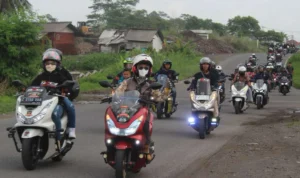 Komunitas Honda Tasikmalaya Meriahkan Honda Dream Cup 2023