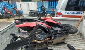 Mobil Ugal-Ugalan Tabrak 7 Motor di Sukaraja Sukabumi