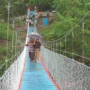 Jembatan penghubung antara Desa Wanajaya, Kecamatan Surian dan Desa Karangbungur, Kecamatan Buahdua.