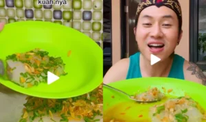 Viral Resep Ciwang Ala Rafael di TikTok/ Kolase TikTok @rafaell_1616