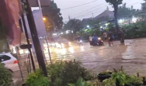 Diguyur Hujan Deras, Jalan Dadali Kota Bogor Sering Tergenang