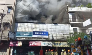 Kebakaran Toko Elektronik di Banceuy Bandung, Diduga Akibat Korsleting Listrik?