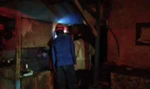 Tabung Gas Bocor, Rumah di Cibadak Sukabumi Hangus Terbakar