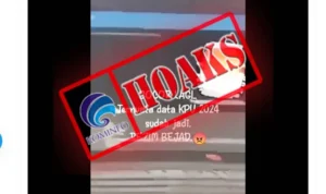 Salah satu bentuk hoax yang mulai muncul jelang Pemilu 2024.