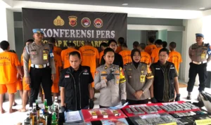 Polres Bogor Amankan 21 Orang Penyalahgunaan Narkotika, Ini Modus Operandinya