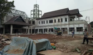 Minggu ke-19, Proyek Pembangunan Museum Pajajaran Bogor Capai 65 Persen