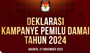 KPU Ubah Lokasi Pemilu Damai Hari Ini, Bukan di GBK?