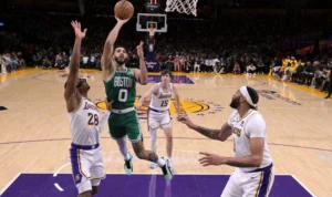 Celtics Ungguli Lakers saat Natal dengan Skor 126-115