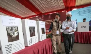 ILUSTRASI: Cara dafata jadi petugas KPPS pada pemilu 2024. (Nuonline)