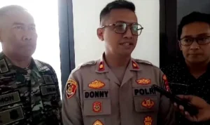 Doc. Kapolsek Cimahi, Kompol Doni Irawan saat ditemui awak media (istimewa)