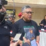 Sekretaris Tim Pemenangan Nasional (TPN) Ganjar Pranowo-Mahfud MD Hasto Kristiyanto optimistis pasangan Ganjar-Mahfud bisa memenangkan Pilpres 2024 di Jabar.