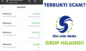 Total Kerugian Member Aplikasi Penghasil Uang Media Simonida Mencapai Ratusan Juta!
