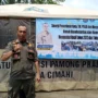 Doc. Kasi Operasi dan Pengendalian Satpol PP, Kadina saat Pengawasan Nataru di Pos Pengamanan Satpol PP Kota Cimahi (mong)