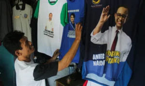 Musim Kampanye Pemilu jadi Angin Segar Perajin di Kampung Sablon Bandung Musim Kampanye Pemilu jadi Angin Segar Perajin di Kampung Sablon Bandung / Hendrik Muchlison