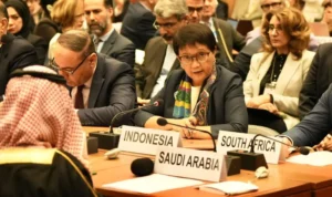 Retno Marsudi Tekankan Pentingnya Solidaritas Global untuk Gencatan Senjata di Palestina
