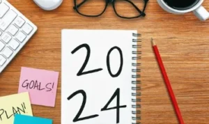 ILSUTRASI: Conroh resolusi tahun 2024 yang akan diraih. (Freepik)