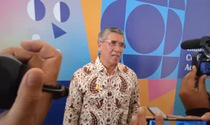 Doc. Pj Wali Kota Cimahi, Dicky Saromi saat Ditemui usai acara Wisuda Peserta Akademi Bijak Sampah Cimahi dan Kejuaraan Grak Ompimpah di Techno Park, Jum'at (22/12).