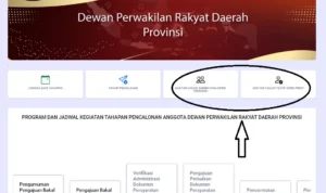 Link dan Cara Cek Daftar Nama Caleg DPRD Provinsi Pemilu 2024/ Tangkap Layar infopemilu.kpu.go.id
