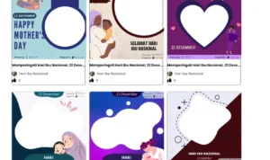 Twibbon Hari Ibu 22 Desember 2023 dan Ucapannya