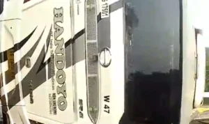 Kronologi Laka Maut Bus Handoyo di Tol Cipali Bus Handoyo mengalami kecelakaan di intercharge Cikampek, Jumat 15 Desember 2023.