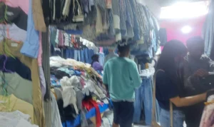 Pasar Cimol Kota Sukabumi Jajakan Pakaian Kualitas Bintang Lima, Harga Kaki Lima
