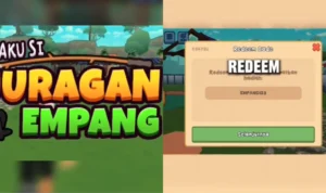 Temukan Kode Redeem Aku Si Juragan Empang di Bawah Ini/ Kolase TikTok @kajewdev