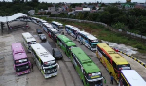 Program Mudik Gratis Nataru dari Kemenhub 2023-2024/ Dok. hubdat.dephub.go.id