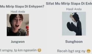 Hasil Quiz Enhypen Viral, Cek Sifat yang Mirip dengan Member/ Kolase TikTok @n0_nam08 dan @1aa_ven_d2r