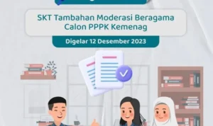Pelaksanaan SKTT Calon PPPK Kemenag 2023/ Instagram @kemenag_ri