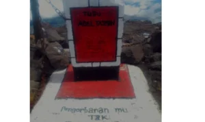 Kisah Pilu Dibalik Tugu Abel Tasman/ X @PrutangMijone