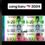 Viral uang rupiah baru 2024 di media sosial, begini tanggapan Bank Indonesia/ Tangkap Layar TikTok @adyguyon