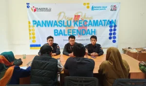 Panwascam Baleendah Siaga Awasi Logistik Tahap Pertama Pemilu 2024