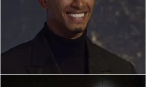 Momen Jude Bellingham tersenyum saat penonton menirukan selebrasi khasnya di acara Golden Boy Award 2023.