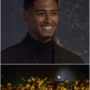 Momen Jude Bellingham tersenyum saat penonton menirukan selebrasi khasnya di acara Golden Boy Award 2023.