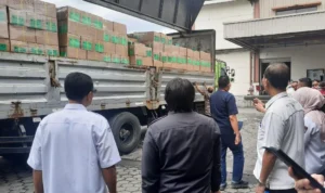 Logistik Surat Suara Pemilu 2024 Telah Tiba di Gudang Bulog Cimahi, Berikut Rinciannya!