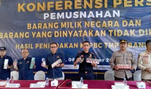 Ribuan Barang Ilegal di Bandung Raya Berhasil Dimusnahkan, Bea Cukai Sebut Rokok Paling Banyak