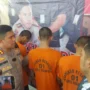Kapolres Sukabumi AKBP Maruly Pardede saat konferensi pers, Rabu (5/12/2023). Riki/Jabar Ekspres.