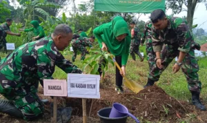 Persit Kartika Chandra Kirana Tanam 5.200 Pohon guna Cegah Erosi